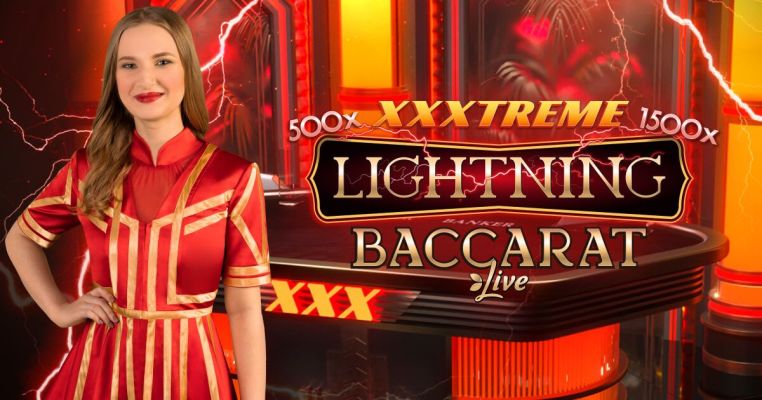 Live XXXtreme Lightning Baccarat